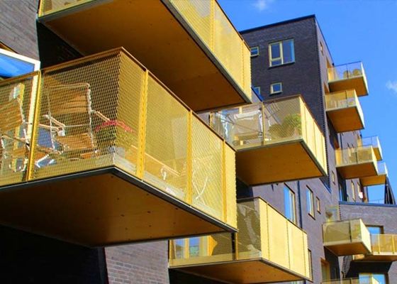 拡大された金属の手すりおよびInfillパネルの安全を柵で囲むこと、強く、耐久