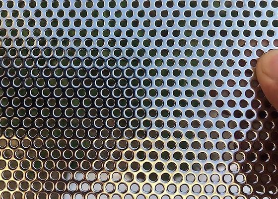 穴があいたステンレス鋼 シート–建築装飾および換気のための優秀な可搬重量そして光沢