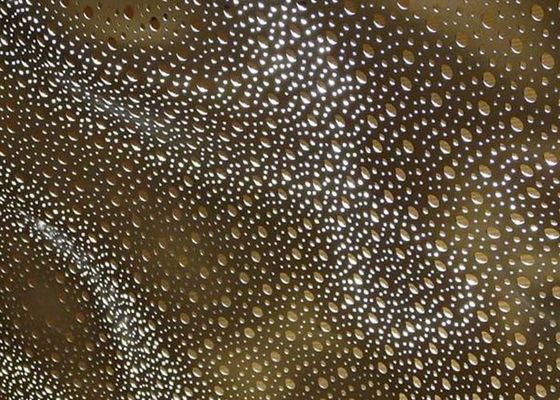 創造的なabdの現代的なパターンが付いている穴があいた金属のパネルを切るレーザー