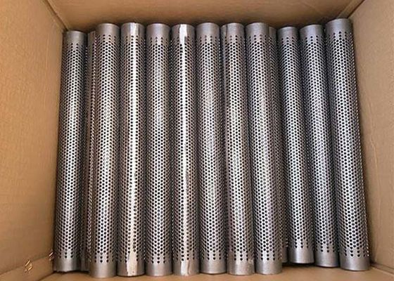 ステンレス鋼穿孔金属チューブ 6-20mm OD ろ過用