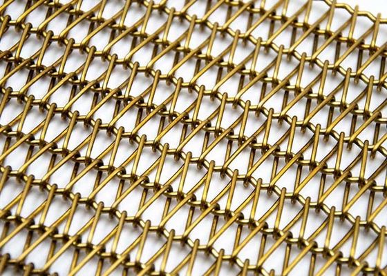 ステンレス鋼304 直棒建築スパイラル網 内外装飾用
