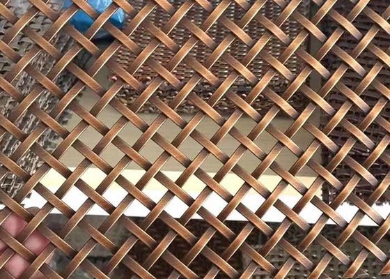 多様な2mm厚さの装飾用ワイヤグリル キャビネットおよび建築装飾用 31%オープンエリア
