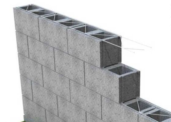 石工構造のためのガルバン化溶接線網ブロック壁強化 50x50mm 3.5mm