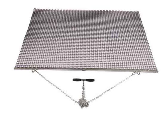 Galvanized Steel Lawn Drag Net Wire Mesh Turf Leveling Debris Removal Drag Mat Custom Size