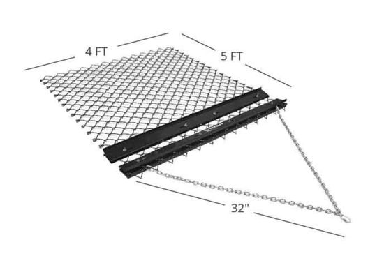 鉄筋チェーンリンクフェンス ロールマット 48x60 ボールダイヤモンド