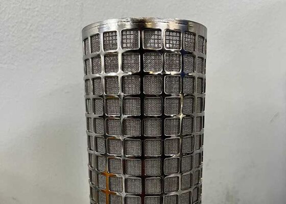 316 油性物質をフィルタリングするために使用されるステンレス鋼多層フィルターシリンダー