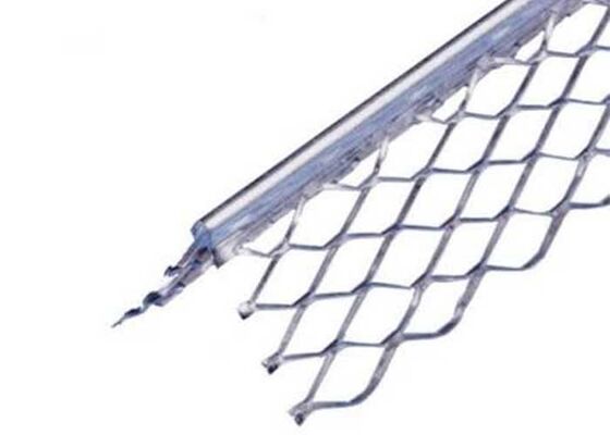 振動式 拡張型 メタルアングルビーズ 25x25mm コーナー強化 2.5m 長さ ドライウォール 敷き布団 縁保護
